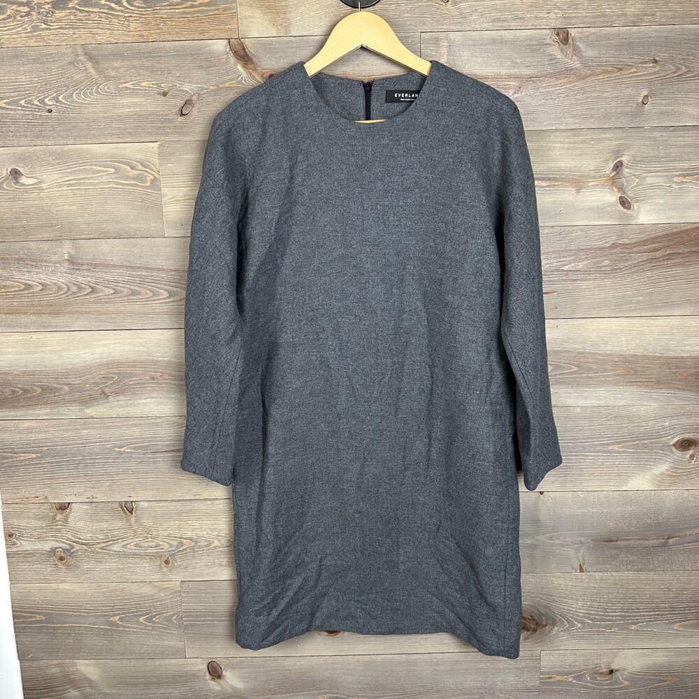 Everlane Wool Cashmere Gray Knit Dress